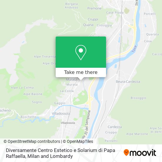 Diversamente Centro Estetico e Solarium di Papa Raffaella map