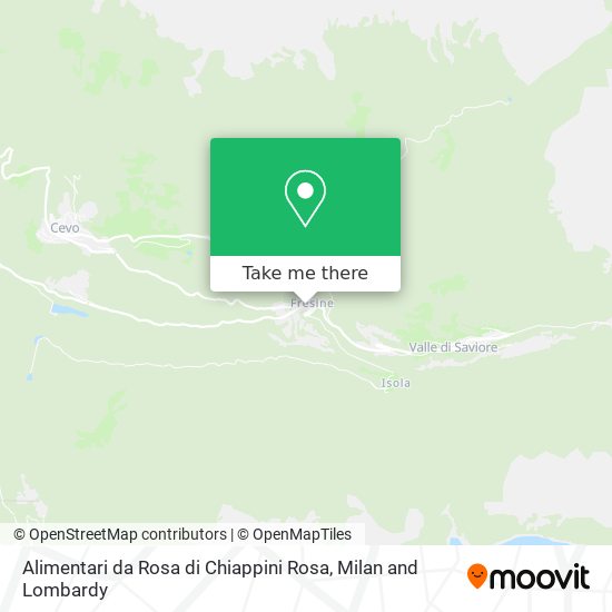 Alimentari da Rosa di Chiappini Rosa map
