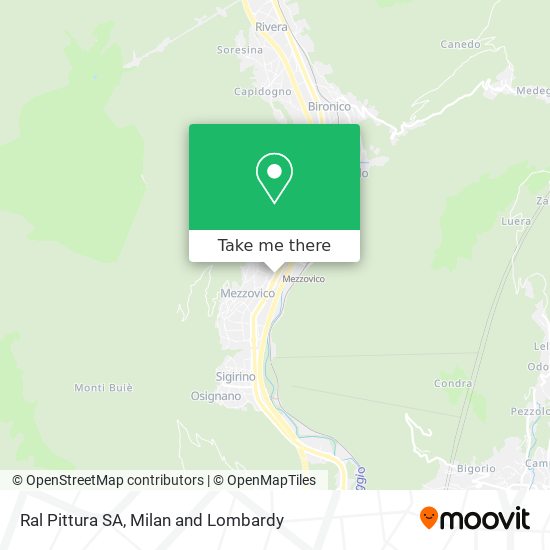 Ral Pittura SA map