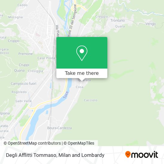 Degli Afflitti Tommaso map