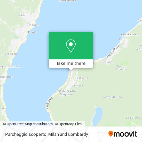 Parcheggio scoperto map