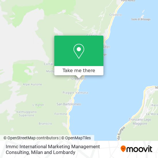 Immc International Marketing Management Consulting map