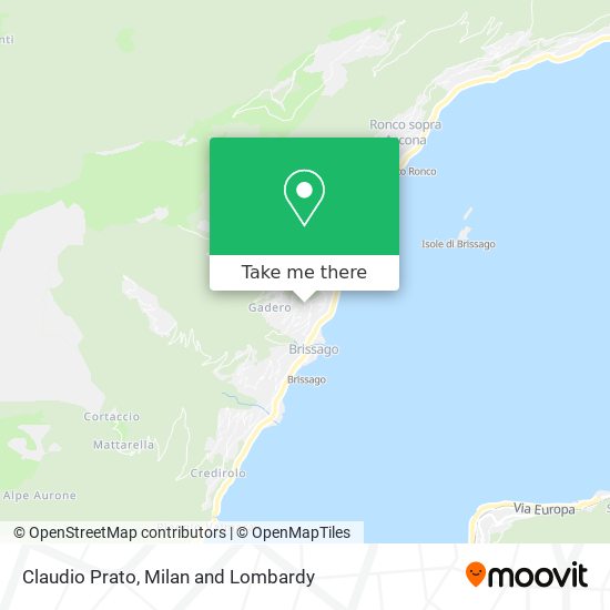 Claudio Prato map