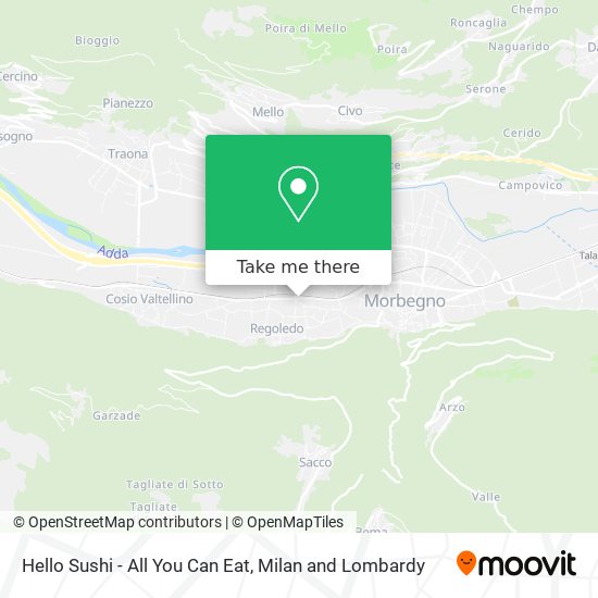 Hello Sushi - All You Can Eat map