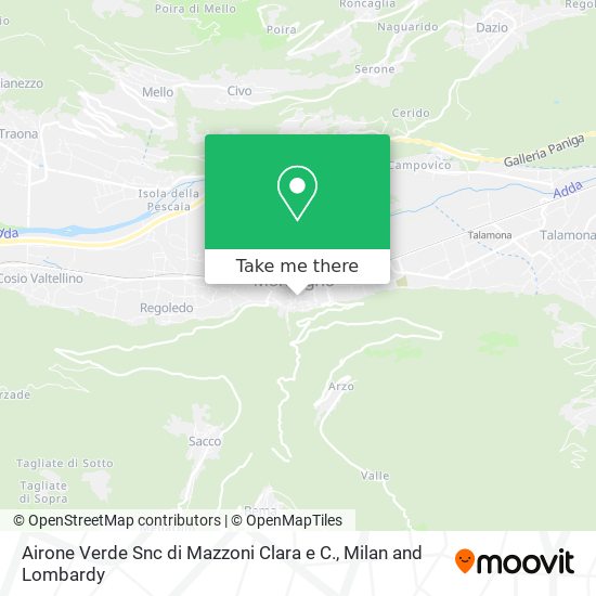 Airone Verde Snc di Mazzoni Clara e C. map