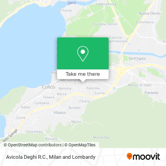 Avicola Deghi R.C. map