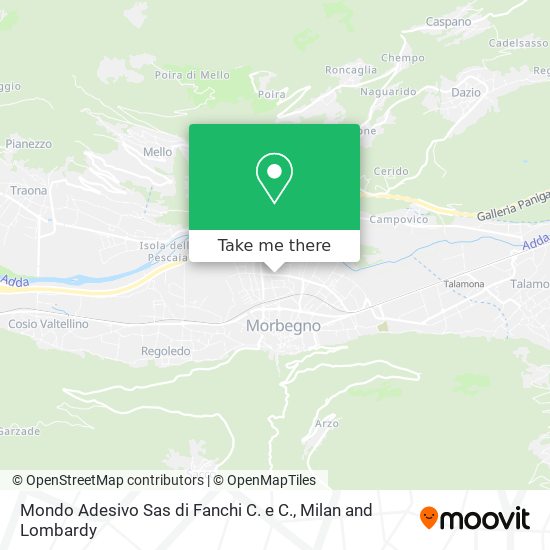 Mondo Adesivo Sas di Fanchi C. e C. map