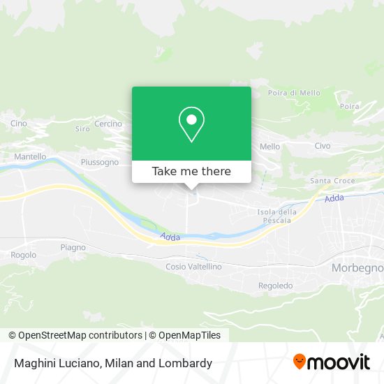 Maghini Luciano map