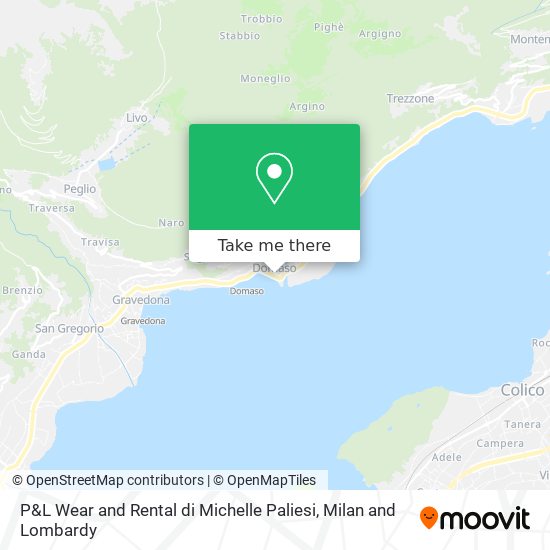 P&L Wear and Rental di Michelle Paliesi map