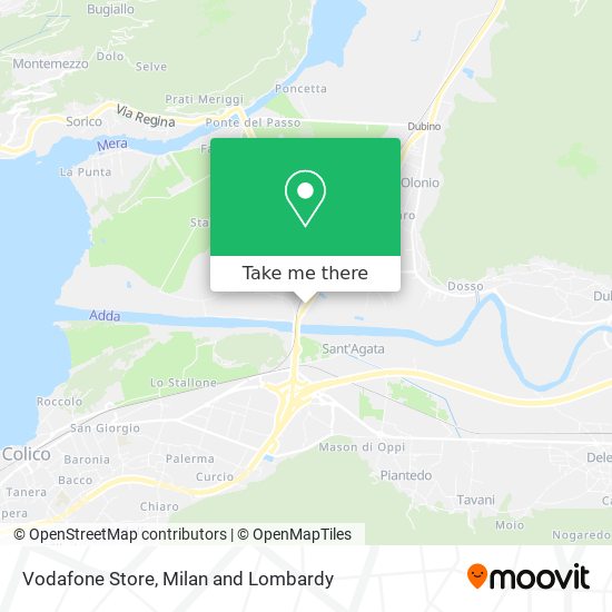 Vodafone Store map