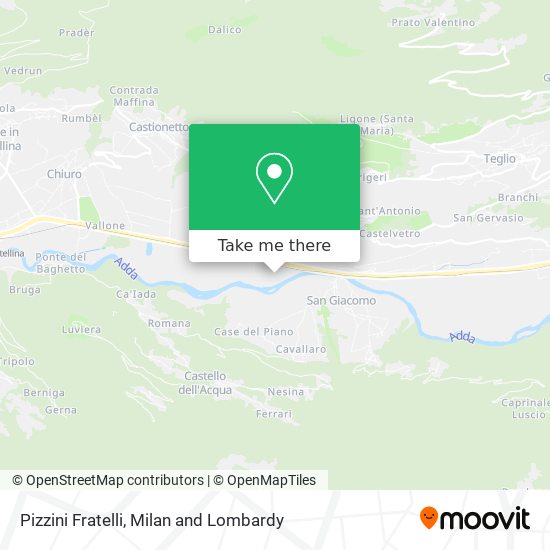 Pizzini Fratelli map