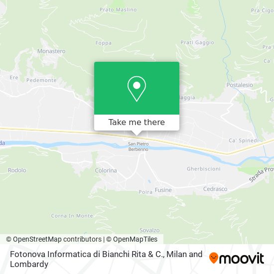 Fotonova Informatica di Bianchi Rita & C. map