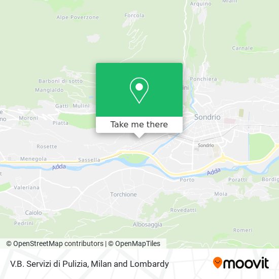 V.B. Servizi di Pulizia map