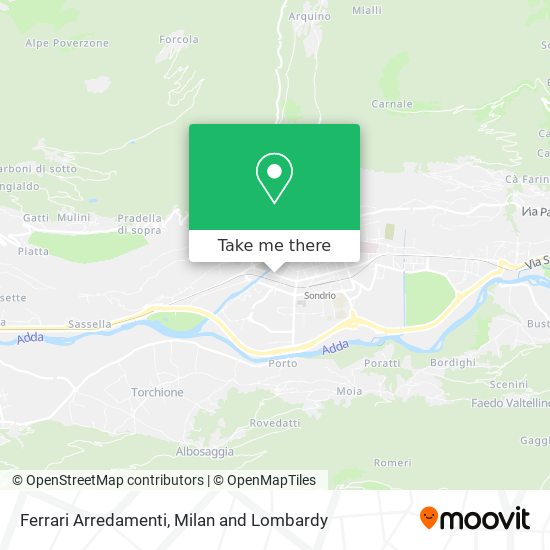 Ferrari Arredamenti map