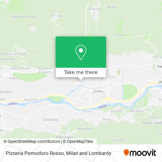 Pizzeria Pomodoro Rosso map