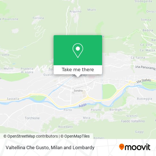 Valtellina Che Gusto map