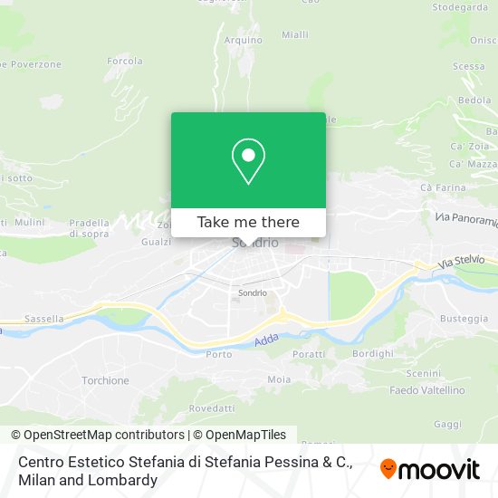 Centro Estetico Stefania di Stefania Pessina & C. map
