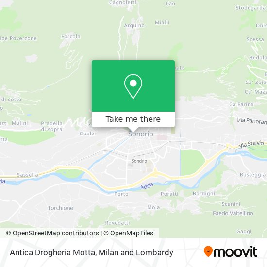 Antica Drogheria Motta map