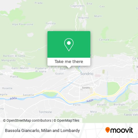 Bassola Giancarlo map