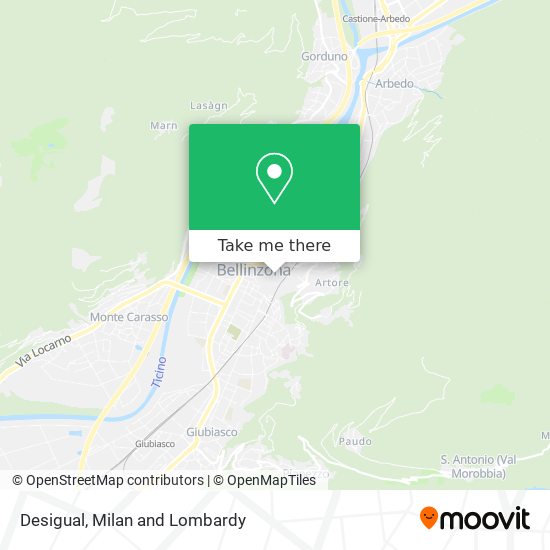 Desigual map