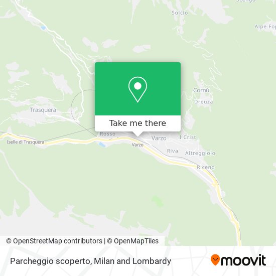 Parcheggio scoperto map