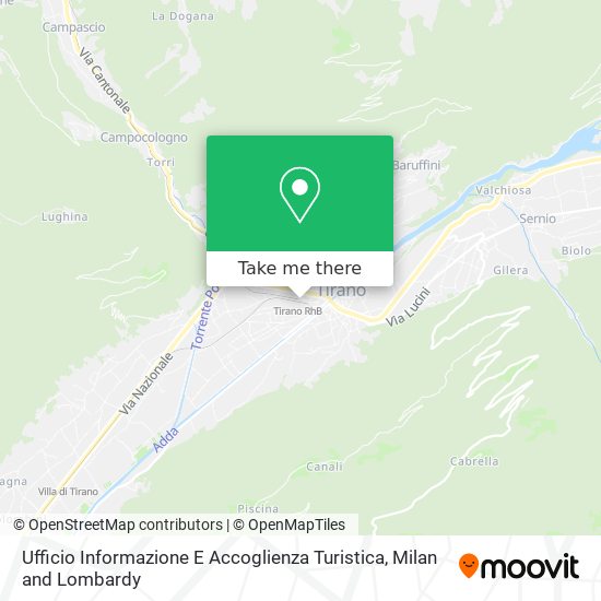Ufficio Informazione E Accoglienza Turistica map