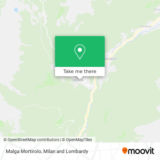 Malga Mortirolo map