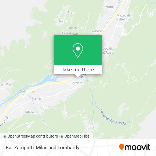 Bar Zampatti map