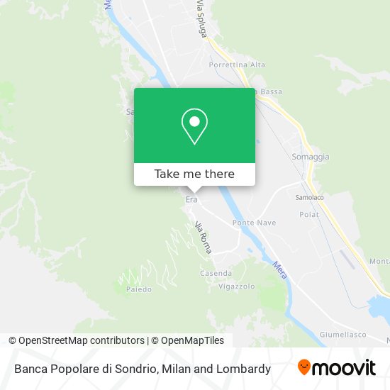 Banca Popolare di Sondrio map