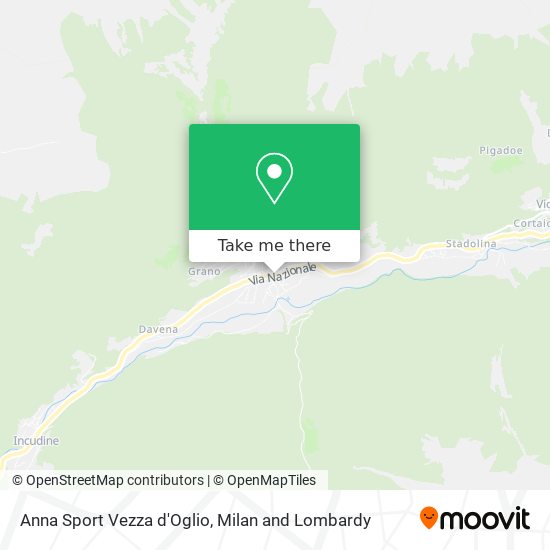 Anna Sport Vezza d'Oglio map