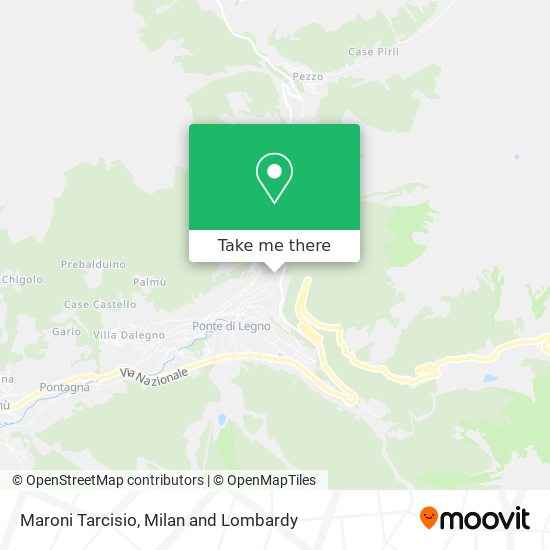 Maroni Tarcisio map