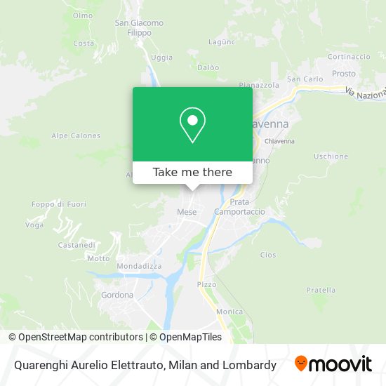 Quarenghi Aurelio Elettrauto map