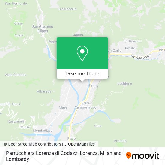 Parrucchiera Lorenza di Codazzi Lorenza map