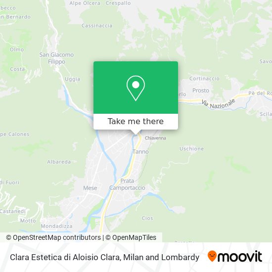 Clara Estetica di Aloisio Clara map