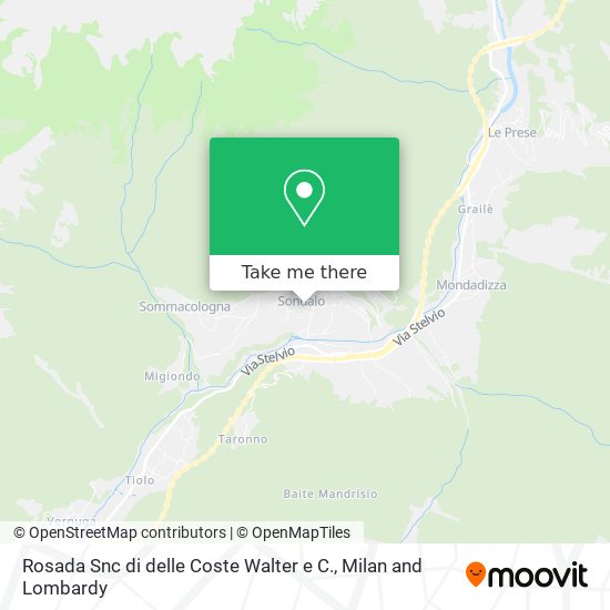 Rosada Snc di delle Coste Walter e C. map