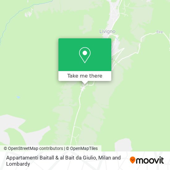Appartamenti Baitall & al Bait da Giulio map