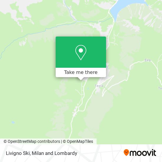 Livigno Ski map