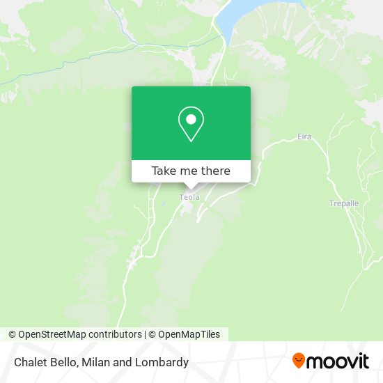 Chalet Bello map