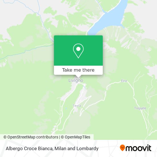 Albergo Croce Bianca map