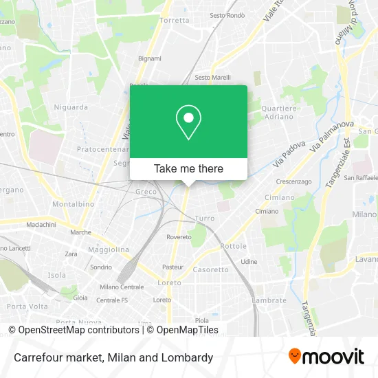 Carrefour market map