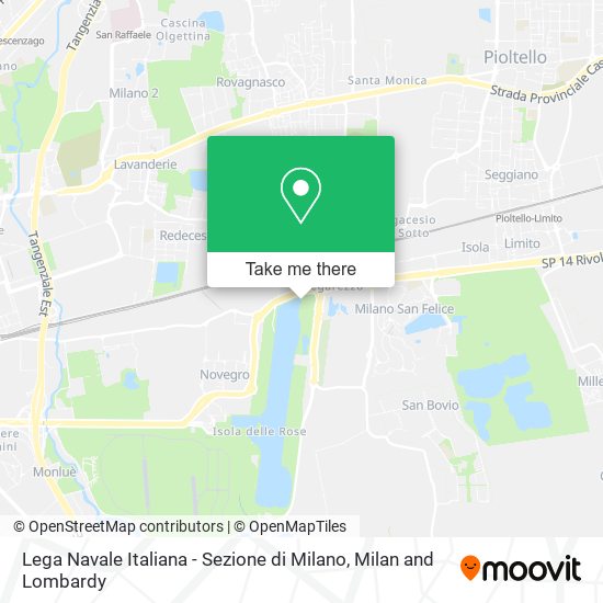 Lega Navale Italiana - Sezione di Milano map