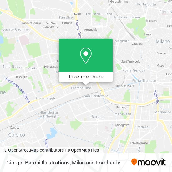 Giorgio Baroni Illustrations map