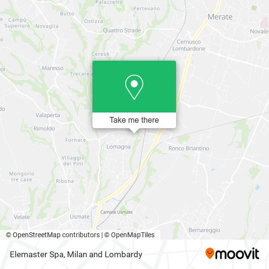 Elemaster Spa map
