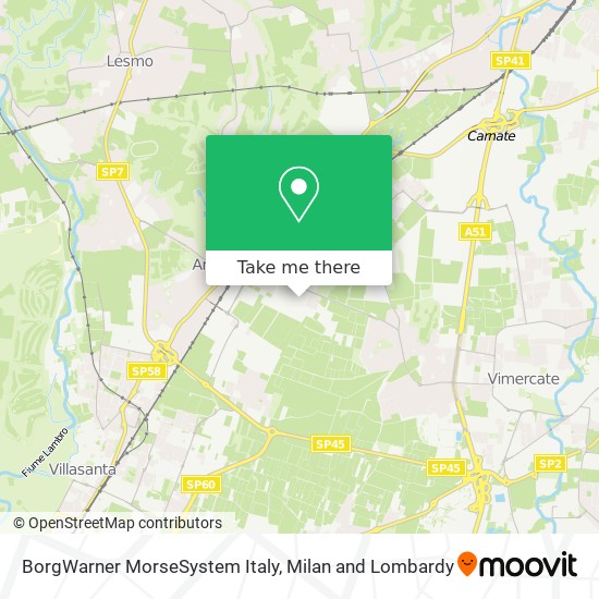 How To Get To Borgwarner Morsesystem Italy In Arcore By Bus Train Or Metro