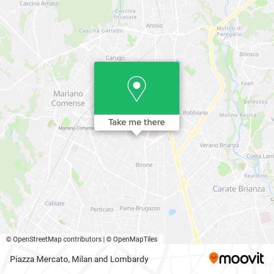 Piazza Mercato map