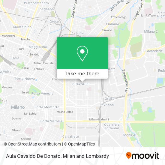 Aula Osvaldo De Donato map