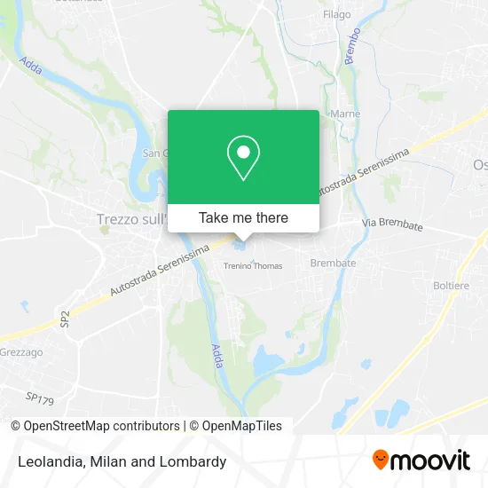 Leolandia map