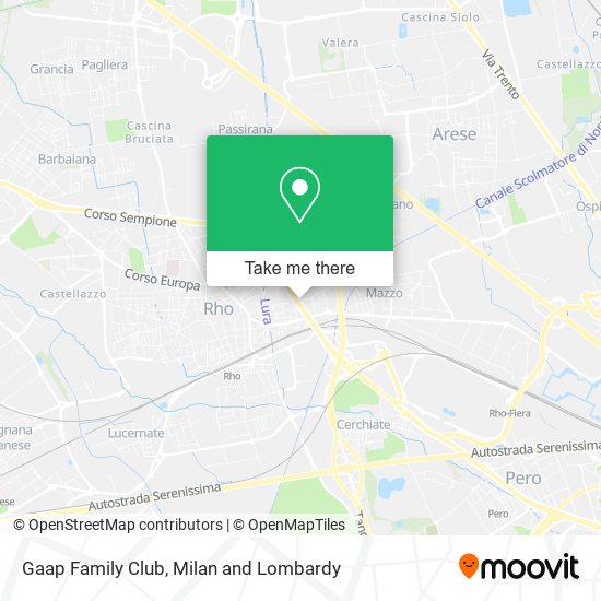 Gaap Family Club map