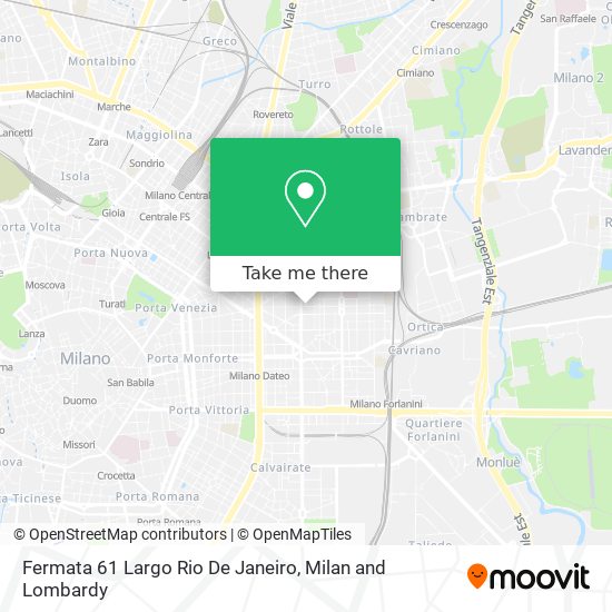 Fermata 61 Largo Rio De Janeiro map