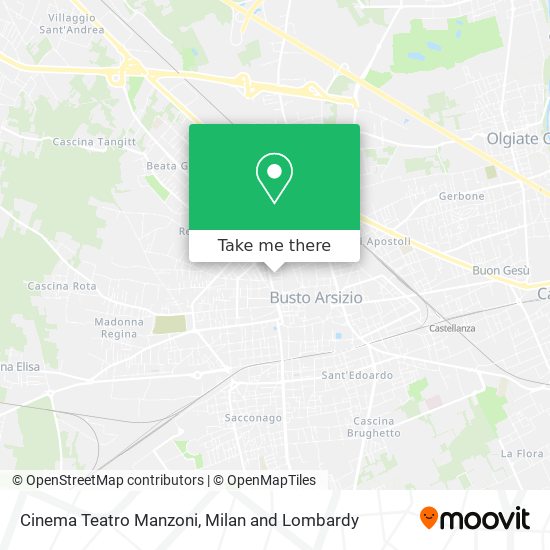 Cinema Teatro Manzoni map